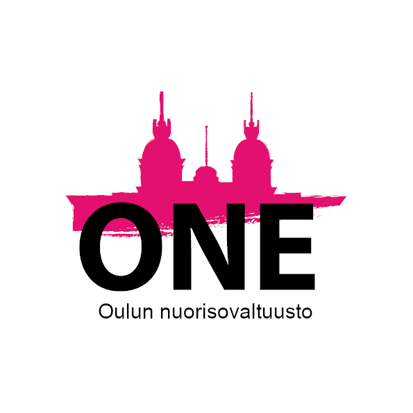 One Oulun nuorisovaltuusto logo.