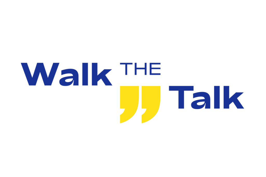 WalkTheTalk-kampanjan logo.